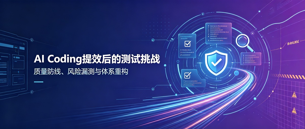 【系列】应对AI Coding提效冲击，研发测试面临的挑战、冲击到底是什么？