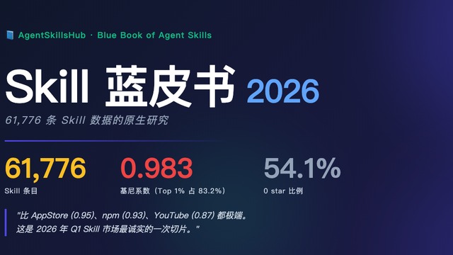 🏅📖好书推荐：JasonZhu-《Skill 蓝皮书 2026》 ， 像看故事一样学SKILL