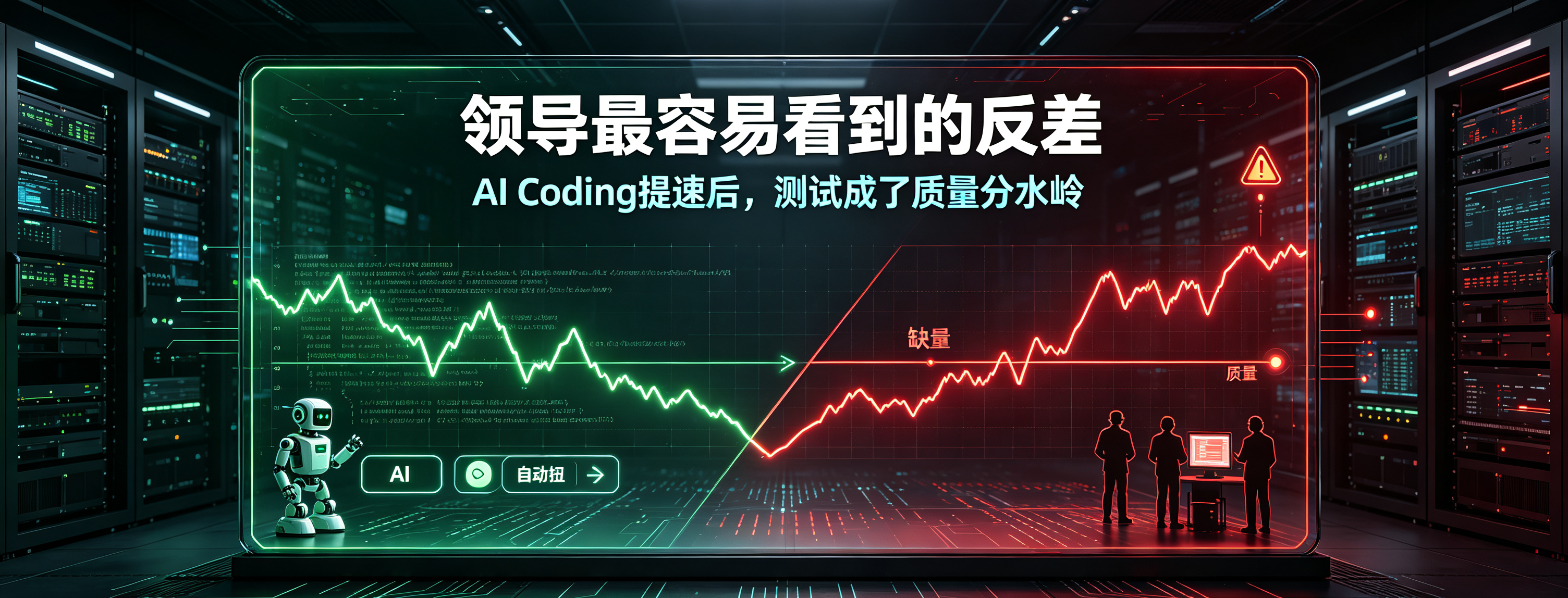 为什么AI Coding编码效率跃迁后，测试环节的反差感在领导/团队眼里最大？
